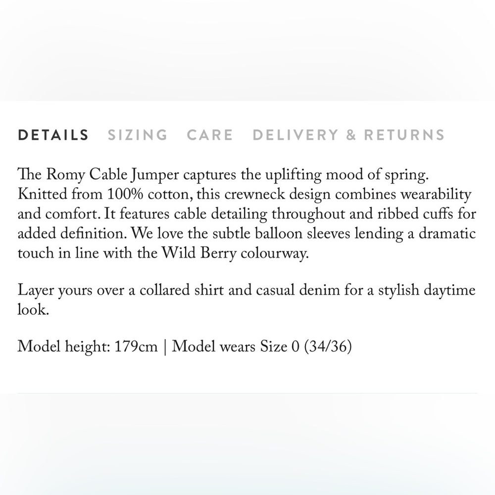 Kookai Switzerland Sweater NWT Hand Knit Pink Cable Knit Relaxed Fit Beautiful! - Picture 12 of 13